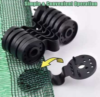 Clips de cercle de tissu d'ombre d'agrafe de filet d'ombre de haute résistance