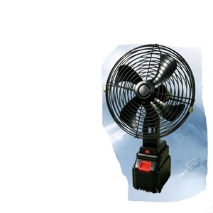Ventilateur électrique miniature 21V de haute qualité, moteur sans balais, petit ventilateur de camping extérieur, refroidissement portable rechargeable - Product Image 5