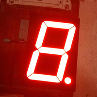 Meilleur vendeur-affichage led ultra rouge 200-270mcd 2.3 pouces à un chiffre 7 segments 7 segments Houkem-23011-A/BUR