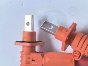 Konektor penyimpanan energi baterai 120A kabel tahan api Terminal steker cepat 2AWG - Product Image 4