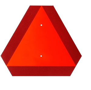 Deflecto <span class=keywords><strong>Señal</strong></span> de tráfico Vehículo de movimiento lento Seguridad Hoja de aluminio reflectante Marcado trasero <span class=keywords><strong>Señal</strong></span> triangular <span class=keywords><strong>para</strong></span> vehículos - Product Image 1