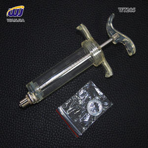 20ml TPXプラスチック製獣医用注射器（医薬品・特殊耐油性）WAN JIAブランドISO9001認証高品質 - Product Image 2