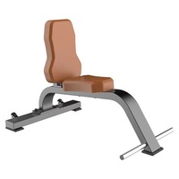 Cheernin, acero resistente, diseño cortado con láser, revestimiento anticorrosión, banco comercial para abdominales