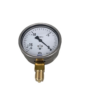 Manomètre à diaphragme Wika 100 mm, précision 1,6 %, 400 mbar, 160 mbar, 250 mbar, 100 mbar, usage industriel - Product Image 4