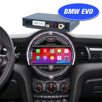 Decodificador Inalámbrico CarPlay para BMW MINI F54 F55 F56 F57 F60 2018-2020 EVO Android Auto AI Box USB Música Cámara Trasera Sin Cortes de Cableado