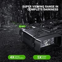 Vision nocturne pour l'obscurité complète 1080p FHD Binoculaire de vision nocturne vidéo pour l'espionnage de voyage Hunt Camp