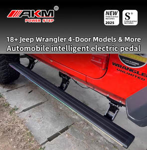 Contrôle de l'application téléphonique avec lumières colorées LED marchepied latéral électrique pour <span class=keywords><strong>Jeep</strong></span> <span class=keywords><strong>Wrangler</strong></span> JK JL JT Threshold Marchepied - Product Image 3