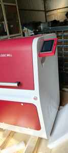 AMAZE INSTRUMENTS Moulin à disques vibratoire de précision en acier galvanisé 220V AC, broyage à haute vitesse pour la préparation d'échantillons de matériaux - Product Image 4