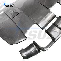 Diffuseur de pare-chocs arrière en fibre de carbone style V E92 E93 M3, kit carrosserie pour BMW M3 E92 E93 2009-2013