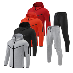 Sudadera con capucha y cremallera de un cuarto para hombre, talla grande, con logotipo personalizado, diseño impreso y característica cortavientos, venta al por mayor - Product Image 1