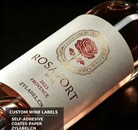 Étiquettes personnalisées pour bouteilles de vin rouge, whisky et vodka – Autocollants avant et arrière avec logo, art, texte, papier texturé, dorure à chaud, papier coton, impression UV