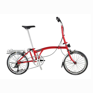 Bicicleta plegable CRANSTON R20 de 20 pulgadas, 9 velocidades, acero de molibdeno de alta calidad, barra M, plegable, 9S, Mini bicicleta plegable de peso ligero - Product Image 1