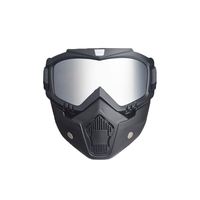 Masque de protection facial, lunettes de protection personnalisées pour casque de sport MX, lunettes de paintball
