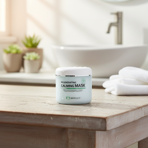 ครีมมาส์กบำรุงผิวหน้า MERIKIT REGENERATING CALMING MASK จากเกาหลี ขนาด 300 มล. ผลิตภัณฑ์ดูแลผิวสวย สำหรับผิวผสม บำรุงผิวอย่างล้ำลึก - Product Image 3