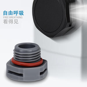 Válvula de Ventilación LED para Respiradores y Máscaras, Impermeable, Transpirable, de Nailon y Plástico, Válvula de Escape Bidireccional, Alivio y Reducción de Presión - Product Image 5