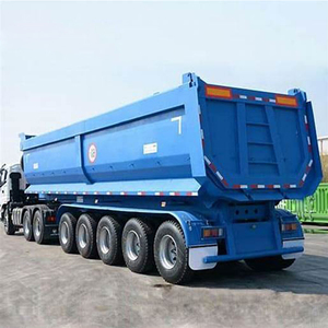 Remolque de Carga Semirremolque Volquete Hidráulico de Aluminio de 3 Ejes y 60/50 Toneladas al por Mayor de Fábrica - Product Image 4