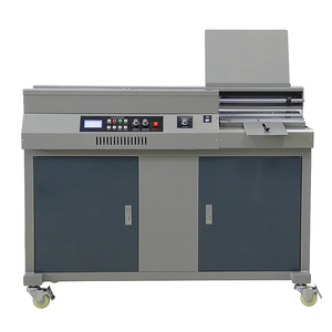 Machine de <span class=keywords><strong>reliure</strong></span> automatique à colle, machine de <span class=keywords><strong>reliure</strong></span> parfaite <span class=keywords><strong>pour</strong></span> livres, relieuse à colle thermofusible <span class=keywords><strong>pour</strong></span> carnets et magazines imprimés - Product Image 5