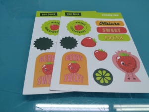 Custom Waterproof Durable Vinyl Label Cartoon Logo Clear A4/A5/A6 Kiss Cut Die Cut ABC Letters Numbers UV Resistant <b>Sticker</b> - Product Image 6