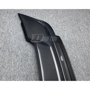 พร้อมส่งจากสหรัฐอเมริกา |   สปอยเลอร์หลังทรง GT500 สำหรับรถฟอร์ดมัสแตง ปี 2015-2017 คาร์บอนไฟเบอร์ 3K ลายทอ เงา - Product Image 3