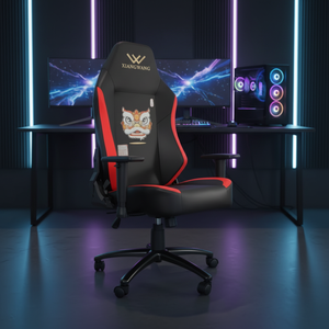 Siège de course <span class=keywords><strong>Razer</strong></span> haut de gamme avec fonction de massage, matériau PU, coussin en éponge douce, avec roulettes, chaise pivotante ergonomique pour ordinateur de jeu - Product Image 1