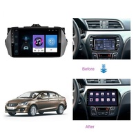 Jiawell 9Inch Android Car Player Car Stereo GPS WIFI Carplay Android Auto GPS Layar Sentuh untuk Suzuki Alivio CIAZ 2014-2018