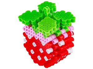Set di Perline da Stirare a Forma di Frutta per Bambini, Kit Educativo per lo Sviluppo delle Abilità Motorie Fini, <span class=keywords><strong>Giocattolo</strong></span> 3D - Product Image 2