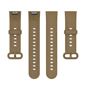 สายนาฬิกาซิลิโคนสำหรับ Xiaomi Mi Lite Redmi,สายนาฬิกาสไตล์สีพื้นสมาร์ท2021ใหม่ปี Watch2 - Product Image 5