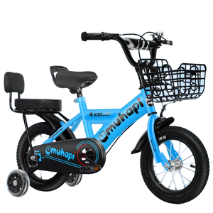 Bicicleta de acero de alto carbono de 12 <span class=keywords><strong>pulgadas</strong></span> al por mayor de China 2025 para niños Venta caliente con rueda de entrenamiento Precio barato Bicicleta para niños - Product Image 4