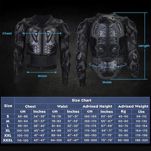 Protector de Pecho para Motociclismo, Ciclismo, Deportes al Aire Libre, Motocross, ATV, Chaqueta con Protección Acolchada - Product Image 4