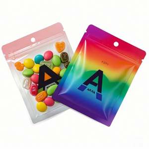 Custom Mylar Resealable Snack Ziplock Bag 3.5G/7G/1Lb Moisture and Smell Proof Three Side Seal Package for <b>Pet</b> <b>Food</b> - Product Image 6