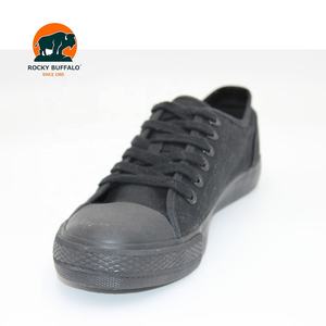 Rocky <span class=keywords><strong>Buffalo</strong></span>, zapatos de lona para mujer, cómodos zapatos de tela vaquera lavada, Zapatillas altas de mezclilla, zapatos deportivos vulcanizados con cordones - Product Image 3