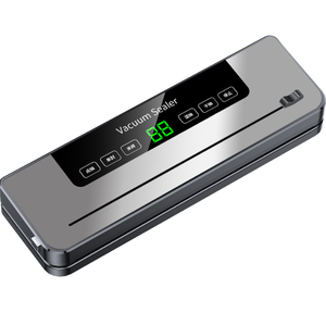 جهاز تفريغ الهواء أوتوماتيكي صغير بقوة 120 واط مع هيكل من البلاستيك ABS، آلة تغليف الطعام المدمجة للاستخدام المنزلي والمطبخ والحفاظ على الطعام طازجًا - Product Image 2