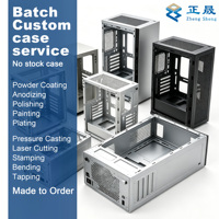 Kotak Server Industri Kustom Horizontal Berbahan Baja Tahan Karat dan Aluminium OEM ODM Kapasitas Manufaktur yang Dapat Diskalakan R&D Prototyping