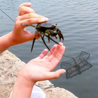 Piège de pêche rectangulaire pliant en forme de pot de crabe pour attraper le homard de crevettes de crabe