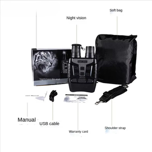 <span class=keywords><strong>Jumelles</strong></span> de <span class=keywords><strong>vision</strong></span> <span class=keywords><strong>nocturne</strong></span> infrarouges numériques pour la chasse, équipement de camping, photographie, vidéo, voyages - Product Image 5