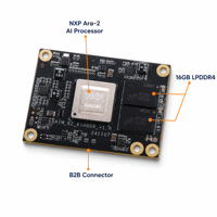 40 TOPS Edge AI Görüntü İşleme Modülü Ara-2 Yüz Tanıma Nesne Algılama 16GB Akıllı Şehir Güvenliği için Düşük Gecikmeli Özlenklik Algılama