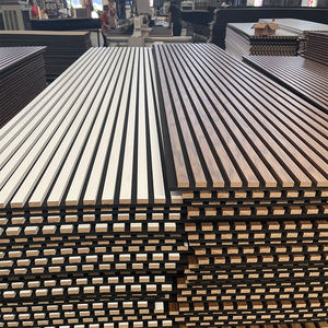 ألواح صوتية من ألياف البوليستر صديقة للبيئة مقاومة للحريق ، جدار غرفة الاجتماعات - Product Image 4