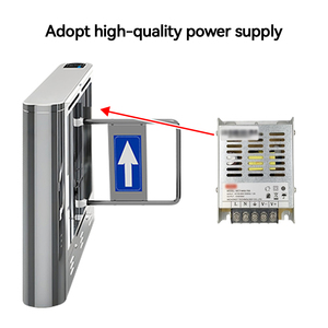 Nuovo Tornello a Barriera Girevole 2026 con Protezione Impermeabile IP54, Lettura Codice QR, RFID e Riconoscimento Facciale - Product Image 4