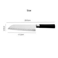 Fabricant professionnel Japonais Santoku Chef Damas Couteau PP Poignée En Acier Inoxydable Cuisine Cuisson Chinois Désossage Métal