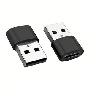 Convertidor De Tipo C Hembra A <b>Usb</b> 2.0 Macho Accesorios Para Telefonos Moviles Adaptadores Conectores Carga Rapida Adaptador - Product Image 1