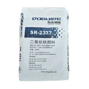 Dióxido titanium TiO2 Preço do dióxido titanium Duguide SR 2377 para fazer do papel da pintura do revestimento