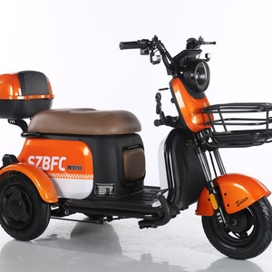 รถสามล้อไฟฟ้าสำหรับผู้ใหญ่รุ่นใหม่ ปี 2024 ลดราคาพิเศษ 60V แบบ 3 ล้อ สำหรับใช้ในเมือง ตัวถังเปิด พร้อมเบาะนั่งเด็กสำหรับผู้โดยสาร - Product Image 3