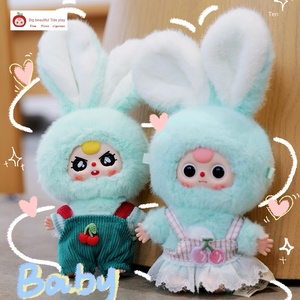 Ban đầu dễ thương bé ba thu nhỏ thỏ sang trọng đông lạnh nhân vật quy mô 1/6 Mini mù Hộp Búp Bê 12 + Y - Product Image 4