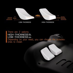 Kit de Protection des Boutons Arrière Blanc à Double Épaisseur pour Amélioration de la Prise en Main pour Console Steam Deck - Product Image 3