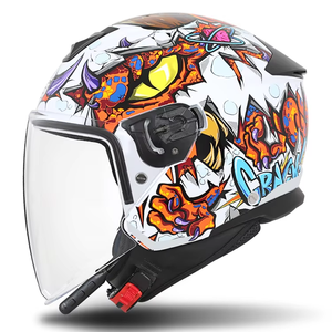 G-268A Gsb pour hommes et femmes toutes saisons ABS <span class=keywords><strong>casque</strong></span> de <span class=keywords><strong>travail</strong></span> trois quarts avec <span class=keywords><strong>Bluetooth</strong></span> casques de moto neufs - Product Image 1