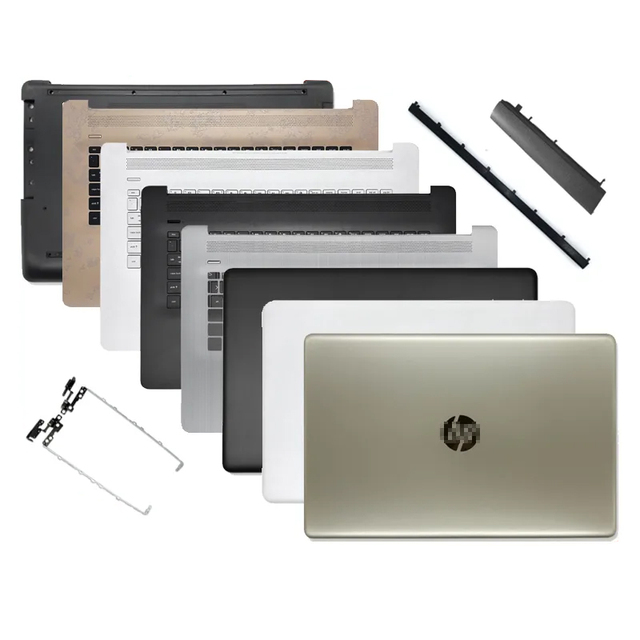 New for Pavilion 17-BY 17-CA 470 G7 17Q-CS Laptop LCD Back Cover Front Bezel Palmrest Bottom Case Hinges DVD Cover Upper Case