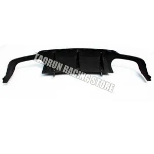 Diffuseur de pare-chocs arrière en fibre de carbone avec grand <span class=keywords><strong>aileron</strong></span> pour Benz W204 C180 C200 C300 C63 4 portes et 2 portes Faceliftt 12-14 - Product Image 3