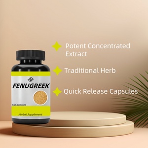 Cápsulas de Fenogreco en Venta, OEM/ODM, Sin OMG, Sin Gluten, Extracto de Semillas de Fenogreco - Product Image 2