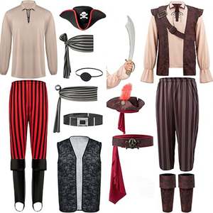 กางเกงคาดเอวผู้ชายยุคกลางผ้าตรงจากโรงงาน - Product Image 3