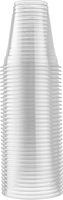 Gobelets en plastique PET jetables écologiques à paroi simple avec logo personnalisé imprimé, 16oz/24oz/32oz, avec couvercles transparents en forme de dôme pour Boba/Lait/Thé aux bulles